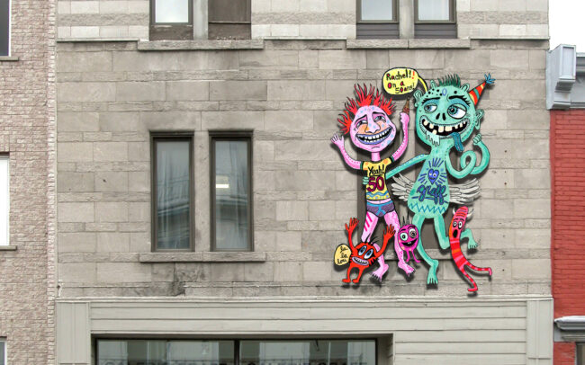 Soumission pour une oeuvre publique sur la façade de l'Atelier Graff (2015)